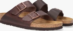bruine birkenstock slippers arizona