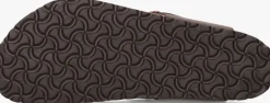 bruine birkenstock teenslippers gizeh heren