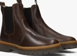 bruine bisgaard enkelboots neo lamb
