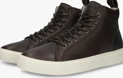 bruine blackstone hoge sneakers ruby innik