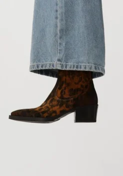 bruine blasz enkellaarsjes 34