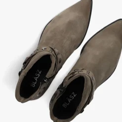 bruine blasz enkellaarsjes l63203