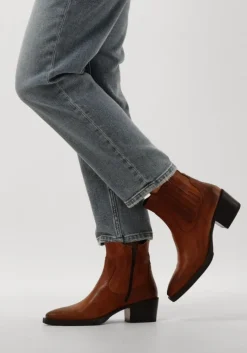 bruine blasz enkellaarsjes 34