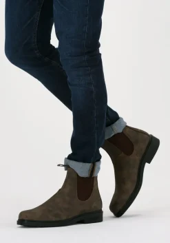 bruine blundstone chelsea boots dress boot heren