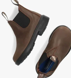 bruine blundstone chelsea boots 1468