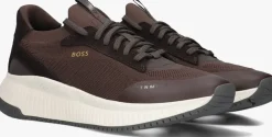 bruine boss lage sneakers ttnm evo runn