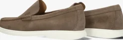bruine boss loafers sienne