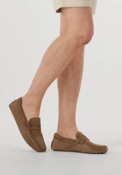 bruine boss mocassins noel