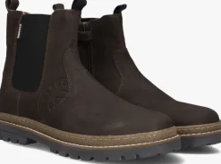 bruine braqeez chelsea boots hugo