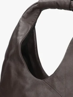 bruine bronx handtas puff-y 21034