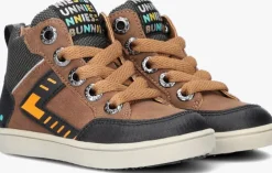 bruine bunniesjr hoge sneakers philip pit