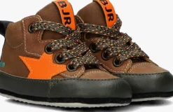 bruine bunniesjr lage sneakers zilke zacht