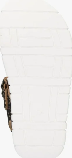 bruine bunniesjr platte sandalen bregje beach