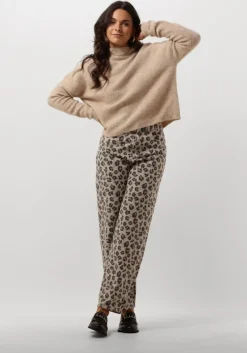 bruine by-bar mom jeans lew cheetah pant