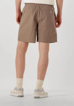 bruine calvin klein korte broek pull-on short