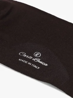 bruine carlo lanza sokken 151