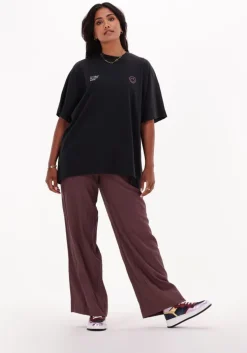 bruine catwalk junkie wijde broek tr carol