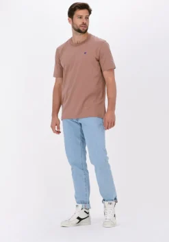 bruine champion t-shirt crewneck t-shirt 216545