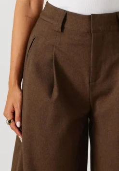 bruine circle of trust wijde broek sabine pants