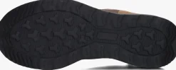 bruine clay lage sneakers 13833