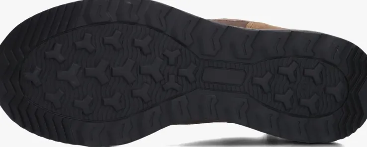 bruine clay lage sneakers 13833