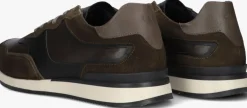 bruine clay lage sneakers cl124h540