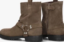 bruine clic! biker boots 21125
