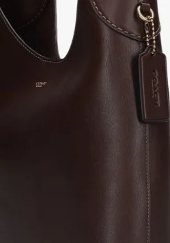 bruine coach schoudertas brooklyn 28