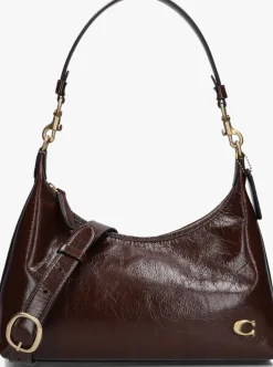 bruine coach schoudertas juliet shoulder bag