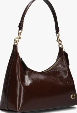 bruine coach schoudertas juliet shoulder bag