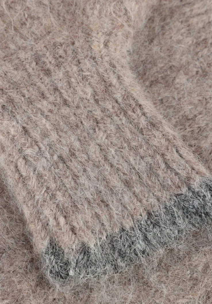 bruine co'couture truien/vesten coralee crop knit