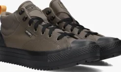 bruine converse hoge sneakers chuck taylor all star malden street