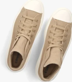 bruine converse hoge sneakers chuck taylor all star move hi