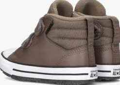 bruine converse hoge sneakers chuck taylor all star boy