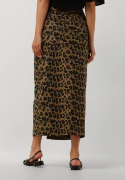 bruine copenhagen muse midirok cmleora-skirt