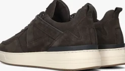 bruine cycleur de luxe lage sneakers piste