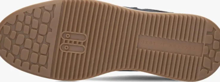 bruine cycleur de luxe lage sneakers commuter