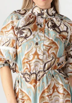 bruine dea kudibal maxi jurk elina