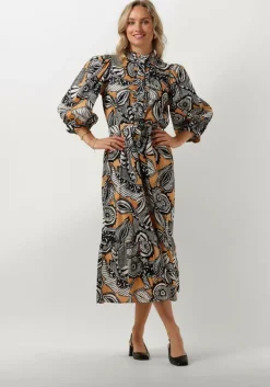 bruine dea kudibal midi jurk mydea oc