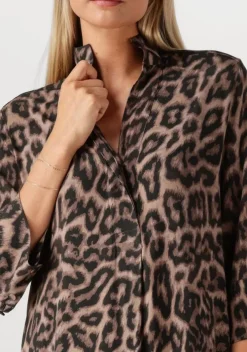 bruine dea kudibal mini jurk kamilles