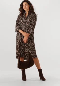 bruine dea kudibal mini jurk kamilles