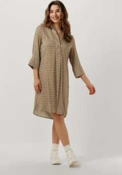 bruine dea kudibal mini jurk kamille ev