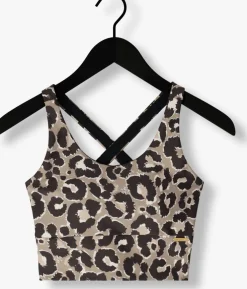 bruine deblon sports top sarah cross top