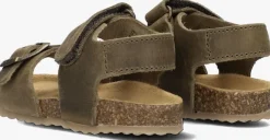 bruine develab platte sandalen 48195