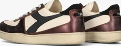 bruine diadora hoge sneakers met basket sneaker