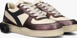 bruine diadora hoge sneakers met basket sneaker