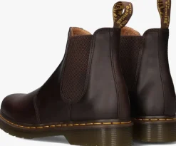 bruine dr martens chelsea boots 2976 ys m