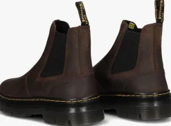 bruine dr martens chelsea boots embury w