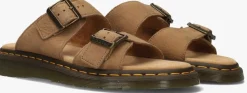 bruine dr martens slippers josef m