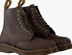 bruine dr martens veterboots 1460 m